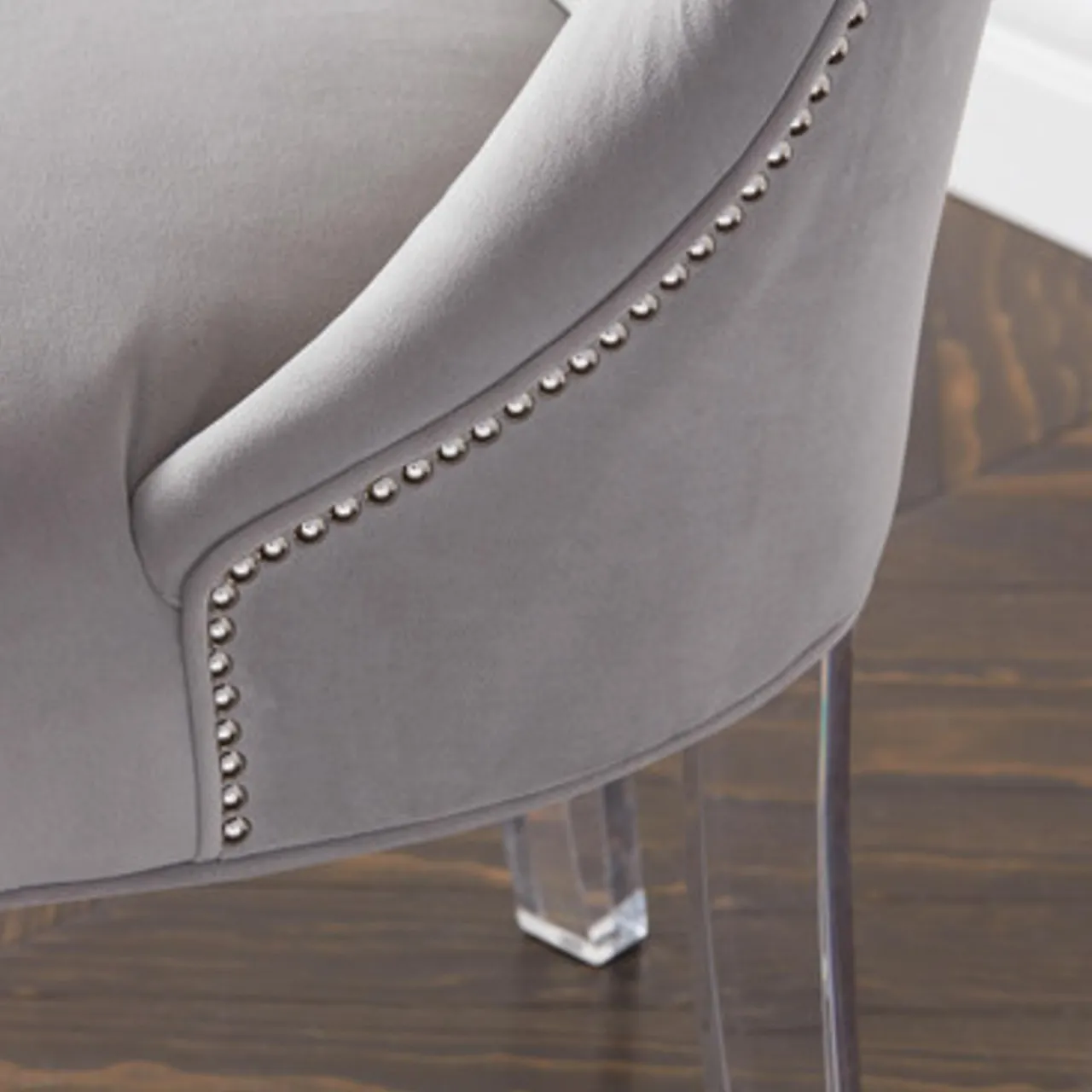 Z Gallerie Nottingham Dining Chair - Acrylic> Dining Chairs