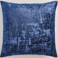 Z Gallerie Odeon Pillow 20" - Sapphire> Textile Sale | Solid Pillows