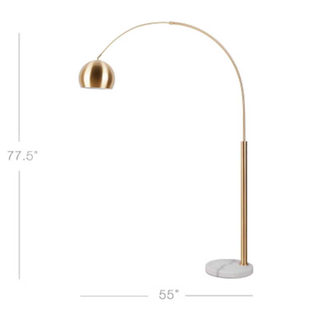 Z Gallerie Orson Floor Lamp - Brass> Lighting Sale | Floor Lamps