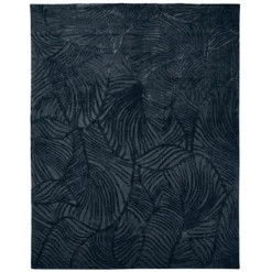 Z Gallerie Palm Rug - Charcoal><noscript><img width=