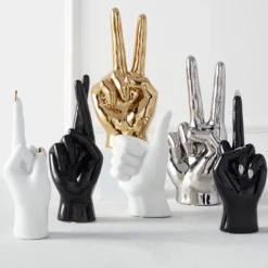 Z Gallerie Peace Sign Hand><noscript><img width=