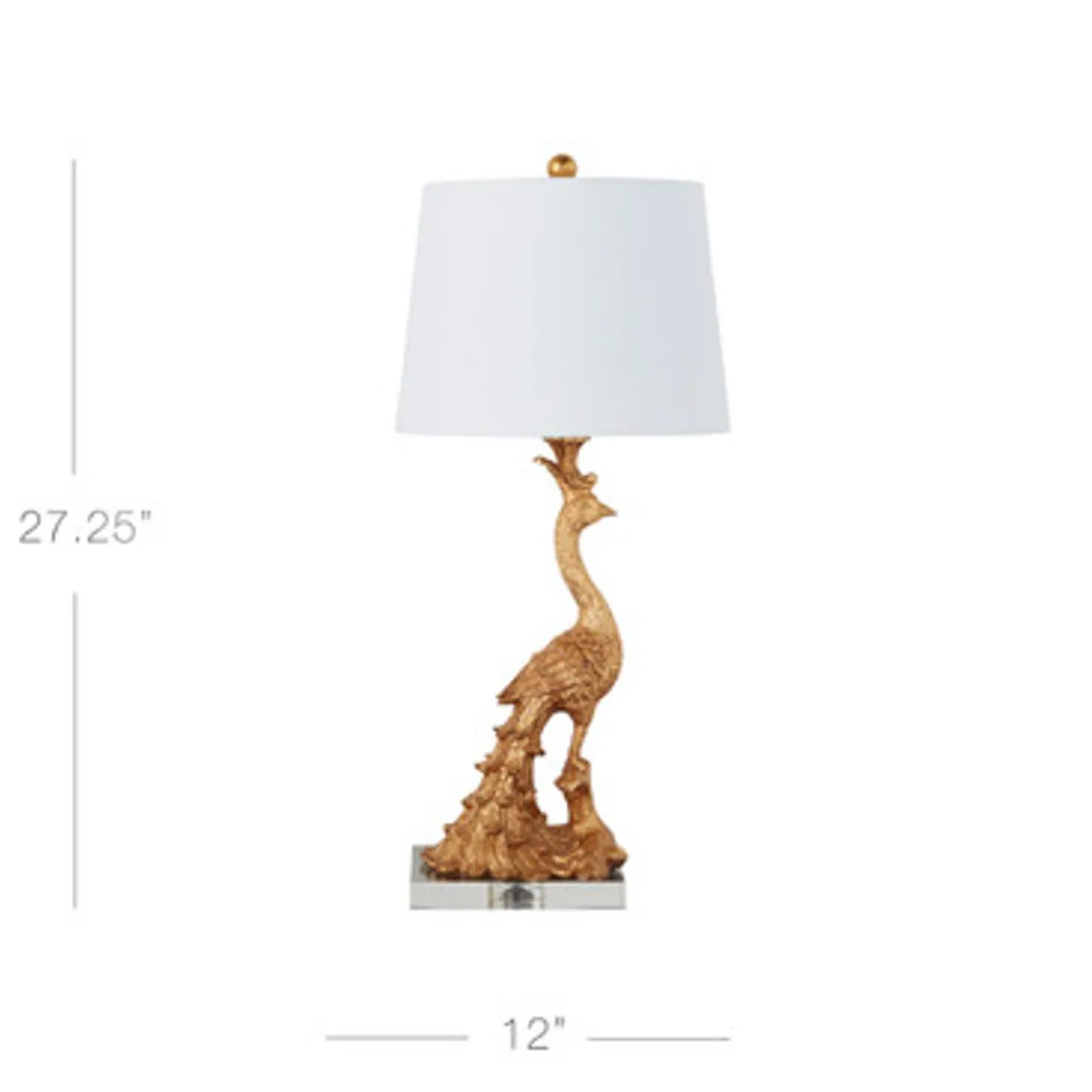 Z Gallerie Peacock Table Lamp> Lighting Sale | Table Lamps