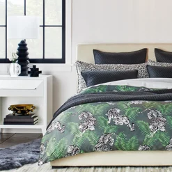 Z Gallerie Persia Reversible Bedding - Grey><noscript><img width=