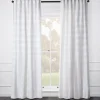 Z Gallerie Phoebe Jacquard Pearl - Custom> Patterned Window Panels | Custom Window Panels