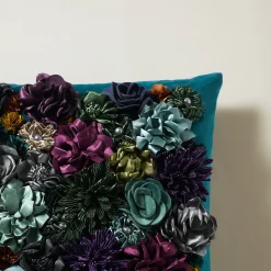 Z Gallerie Posy Pillow 18" -  Cerulean><noscript><img width=