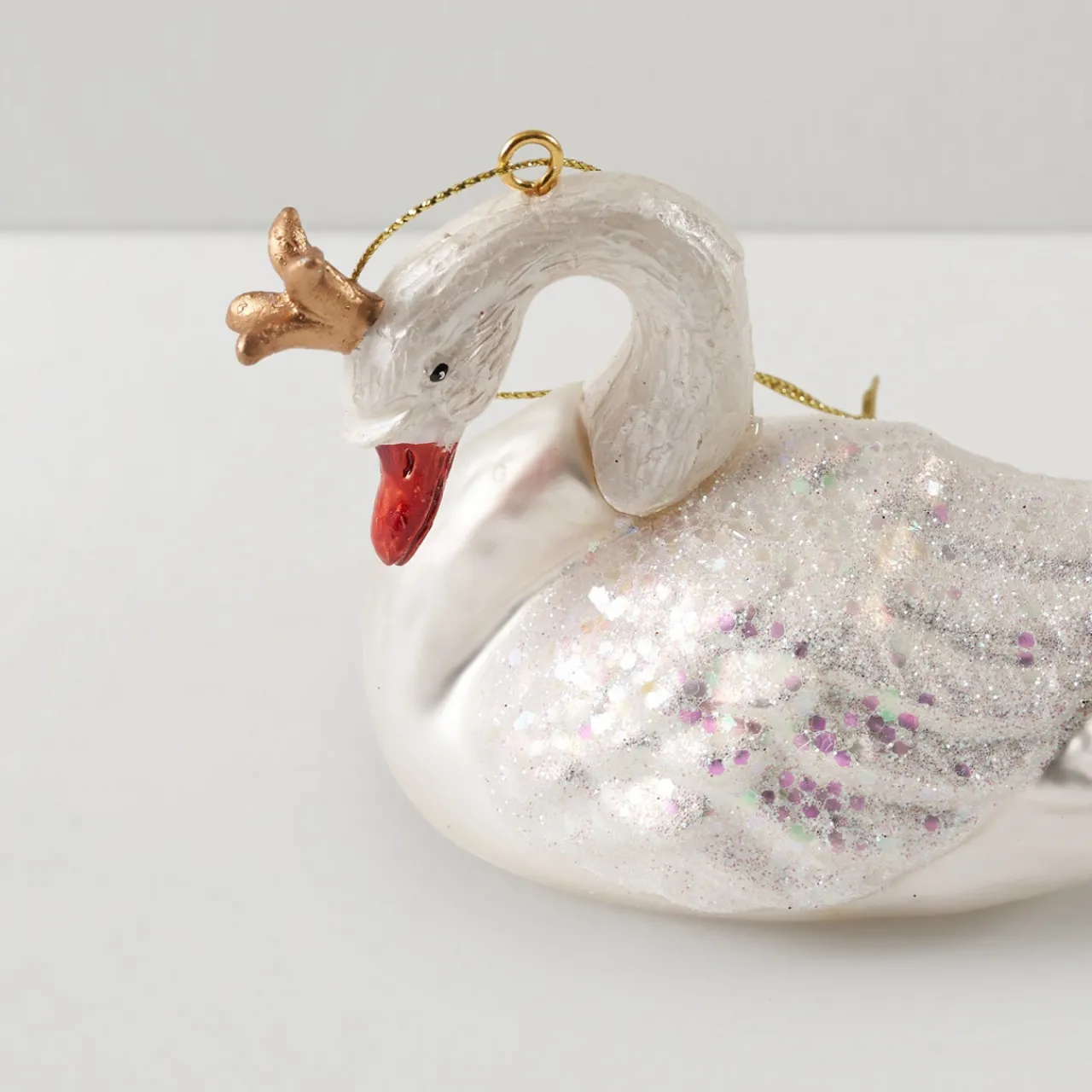 Z Gallerie Princess Swan Ornament - Set of 4> Ornaments | Décor Sale