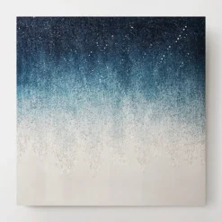 Z Gallerie Sapphire Breeze> Hand Painted | Canvas
