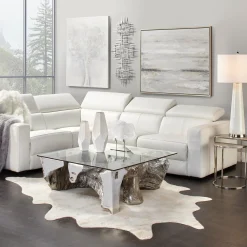 Z Gallerie Selenite Slab On Metal Stand><noscript><img width=