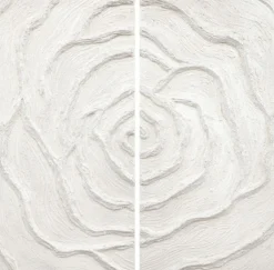 Z Gallerie Snow Flower - Set of 2> Series | Canvas