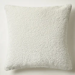 Z Gallerie Spotted Pillow 22" - Ivory> Textile Sale | Solid Pillows