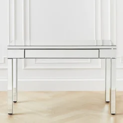Z Gallerie Studio Mirrored Desk> Desk & Desk Chairs
