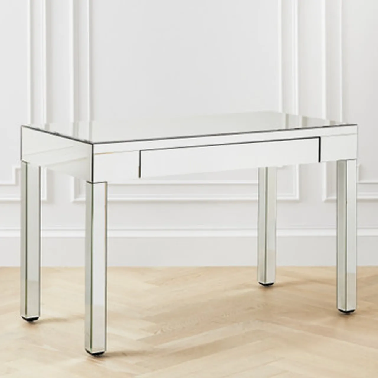 Z Gallerie Studio Mirrored Desk> Desk & Desk Chairs