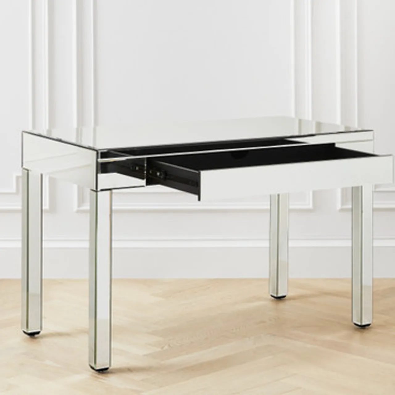 Z Gallerie Studio Mirrored Desk> Desk & Desk Chairs