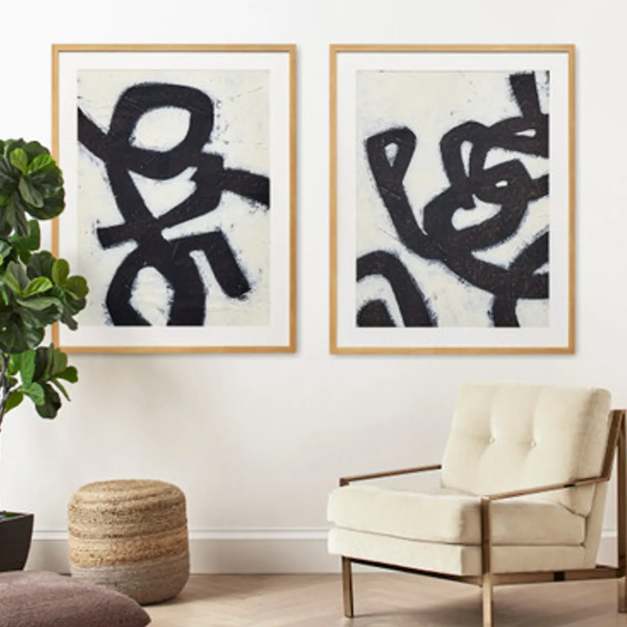 Z Gallerie Symbiotic 1> Series | Framed Art