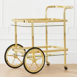 Z Gallerie Trolley Bar Cart><noscript><img width=