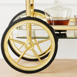 Z Gallerie Trolley Bar Cart><noscript><img width=