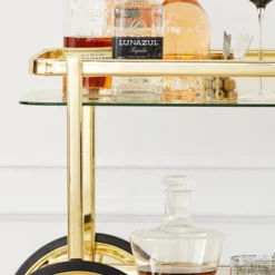 Z Gallerie Trolley Bar Cart><noscript><img width=