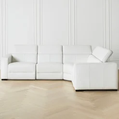 Z Gallerie Verona Reclining Leather Sectional><noscript><img width=