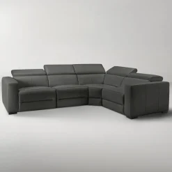 Z Gallerie Verona Reclining Leather Sectional><noscript><img width=