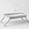 Z Gallerie Viceroy Bed Tray - Silver> Tabletop Sale | Gift