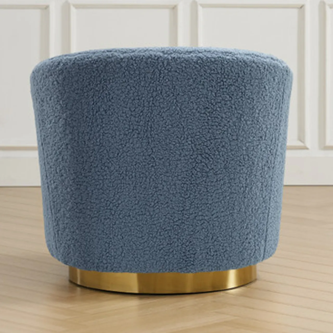 Z Gallerie Victoria Swivel Chair - Blue> Accent Chairs