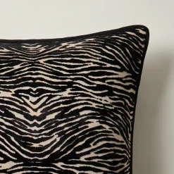 Z Gallerie Wavy Zebra Pillow 22" - Black><noscript><img width=