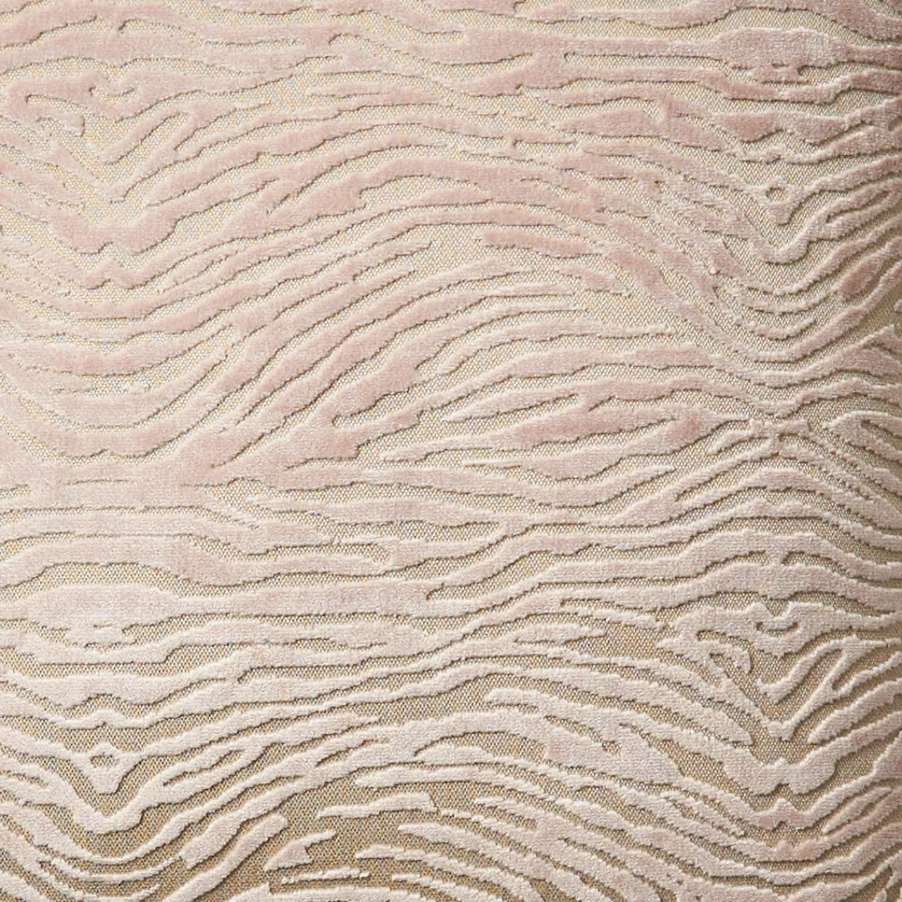 Z Gallerie Wavy Zebra Pillow 22" - Blush> Textile Sale | Patterned Pillows